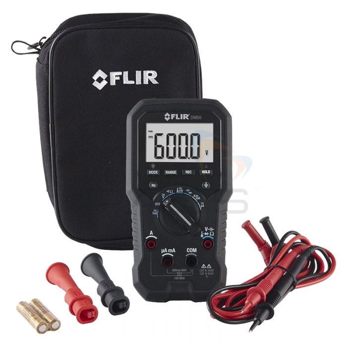 FLIR DM66 True-RMS Digital Multimeter - Kit