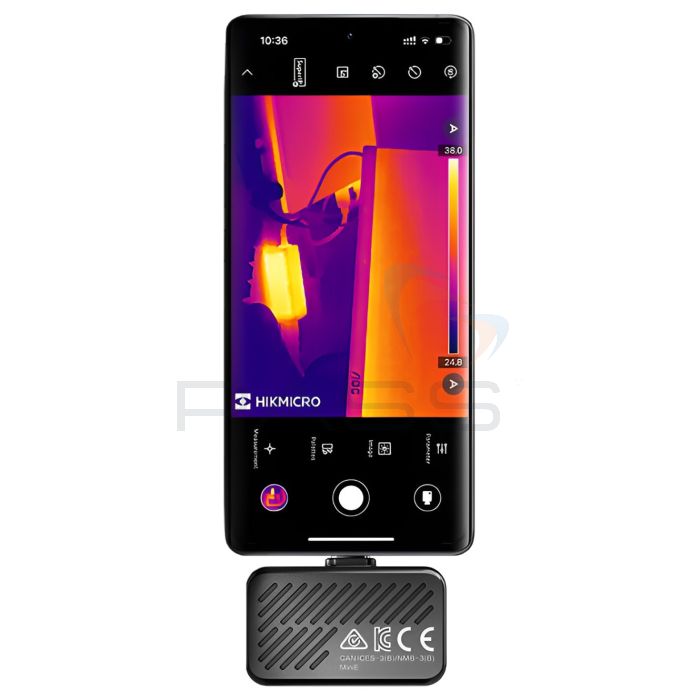 Hikmicro MiniE Infrared Phone Thermal Imager with phone