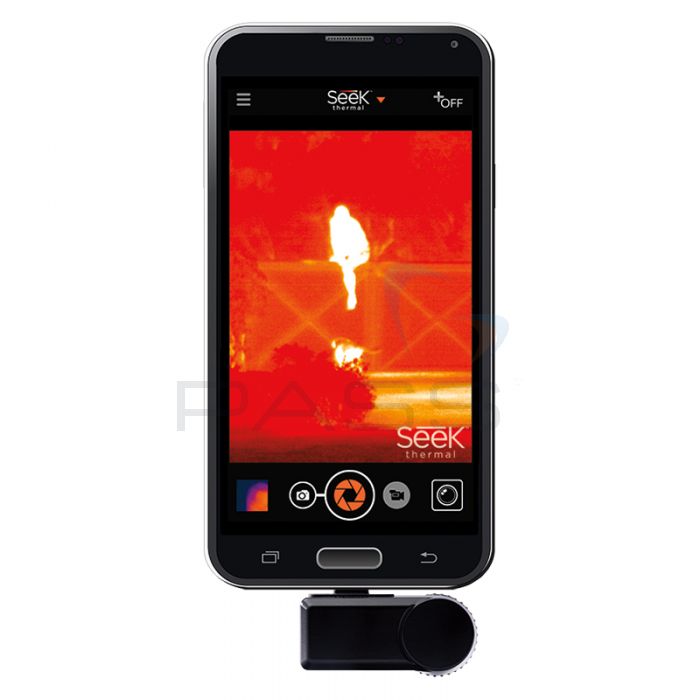 Seek Thermal CompactXR Android Smartphone Thermal Camera - In Use