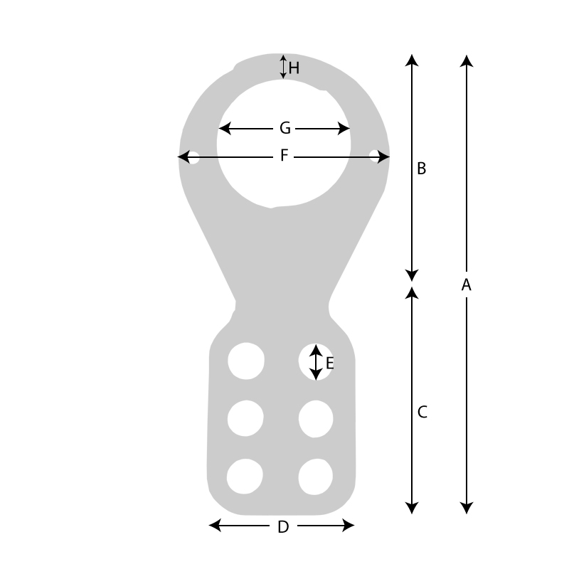 Hasp Dimensions