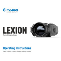 Pulsar Lexion Thermal Imaging Scopes - Operating Instructions