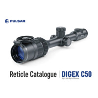Pulsar Digex C50 Digital Colour Night Vision Riflescope - Reticle Catalogue