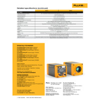 Fluke RSE300 & RSE600  Mounted Thermal Imaging Camera - Datasheet 