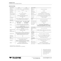 Teledyne FLIR A500f & A700f Thermal Cameras - Datasheet