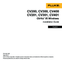 Fluke CV IR Window Range - Installation Guide
