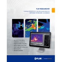 FLIR A325sc Thermal Camera - ResearchIR Software Brochure