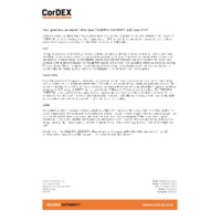 CorDEX TOUGHPIX DIGITHERM Digital & Thermal Imaging Camera - FAQs