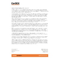 CorDEX TOUGHPIX DIGITHERM Digital & Thermal Imaging Camera - Adaptive Thermal Blending Information Sheet