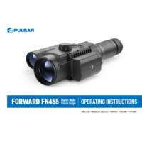 Pulsar Forward FN455 Digital Night-Vision Monocular - Operating Instructions