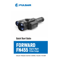Pulsar Forward FN455 Digital Night-Vision Monocular - Quick Start Guide