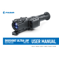 Pulsar Digisight Ultra LRF N450 & N455 Night-Vision Riflescope - User Manual