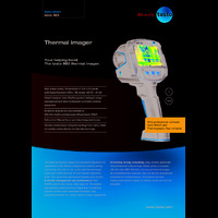 Testo 883 Thermal Imaging Camera - Datasheet