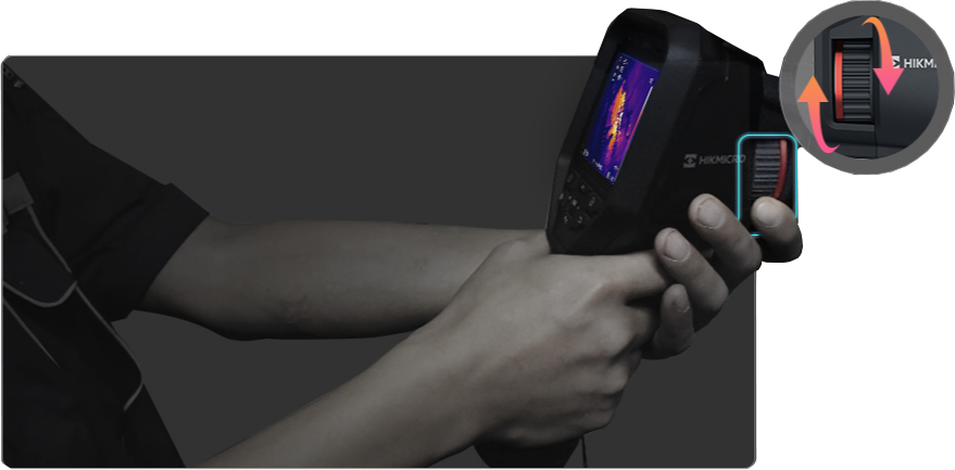 Hikmicro M11 Thermal Handheld Camera manual foucs.